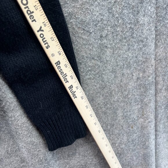 Ralph Lauren Sweater Womens Large Black Turtle Neck Pullover Cashmere Wool - Picture 4 of 10